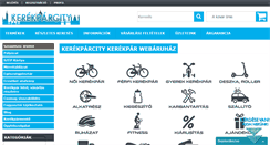 Desktop Screenshot of kerekparcity.hu