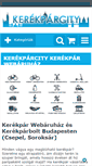 Mobile Screenshot of kerekparcity.hu